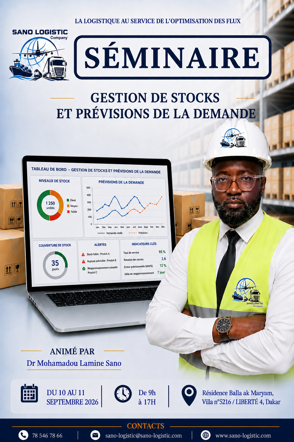 Séminaire — Gestion de stocks et prévisions de la demande